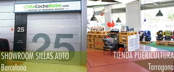 Showroom de Sillas de Auto